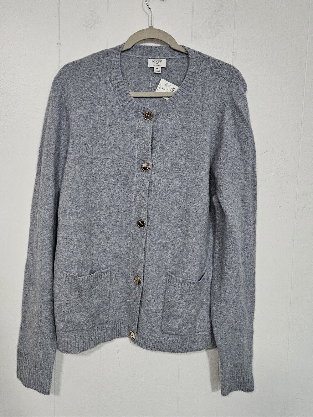 NWT J. Crew Cardigan sweater in extra-soft yarn - Picture 2 of 7